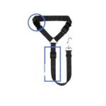 Solid Two-in-one Pet Car Seat Belt Lead Leash BackSeat Safety Belt Adjustable Harness For Kitten Dogs Collar Pet Accessories - Image 7