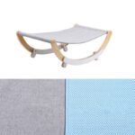 Cat Hammock Solid Wood Breathable Shaker Pet Bed Four Seasons Universal - Image 3