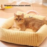 Creative And Cute Striped Pet Sofa Nest - Image 3