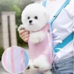 Furry Pawsy Carrier Furry Pawsy Cat Backpack Adjustable Dog Carrier Backpack Travel Bag With Leg Holes Pet Front Chest Carriers Backpacks For Dogs Cats Puppies - Image 4