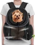 Pet Dog Carrier Bag Carrier For Dogs Backpack Portable Travel Breathable Dog Bag Outdoor Dog Carrier Bag Pet Carrying Supplies - Image 7