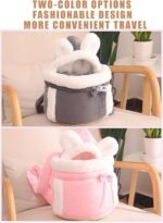 Pet Carrier Bag, Cat Bag Carrier, Double Pocket Cat Front Pack, Carry Bag For Pets, Warm Pet Carrier Bag, Travel Backpacks For Dogs And Cats Backpack - Image 6