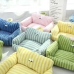 Creative And Cute Striped Pet Sofa Nest - Image 2