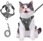 Summer Cat Chest Harness And Leash, Anti-Escape Adjustable Soft Mesh Cat Leash And Chest Harness Set For All Types Of Cats Cat Vests - Image 8