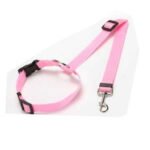 Solid Two-in-one Pet Car Seat Belt Lead Leash BackSeat Safety Belt Adjustable Harness For Kitten Dogs Collar Pet Accessories - Image 6